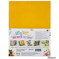 A4 Nonwoven Felt Sheet Yellow 79 ANFSIY79 (JG)