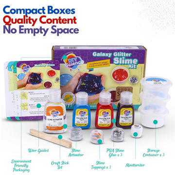 DIY Science - Galaxy Glitter Slime Kit