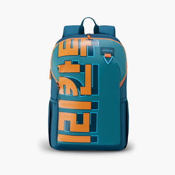 American Tourister Bag Pack Herd 01 Teal Orange SD-1051001