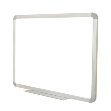 OBASIX® White Board Ceramic Steel (Magnetic) Superior Series | Natural Finesse Heavy Aluminium Frame