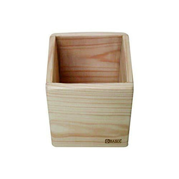 OBASIX® Wooden Pen Stand/Desk Organizer | Natural Wooden Pen Pencil Holder PS-01
