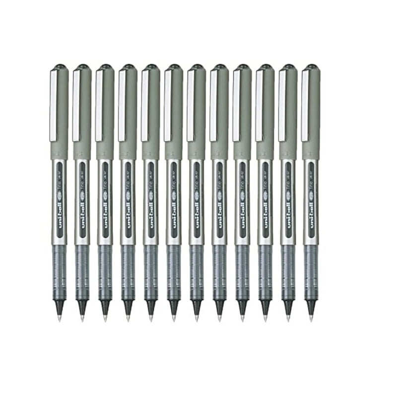 Uniball Eye 157 Black Pen pack of 12