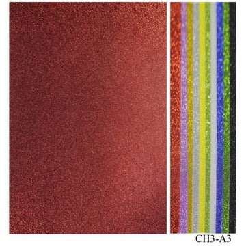 A3 Glitter Foam Sheet Without Stick Multi 10She CH3-A3 (JG)
