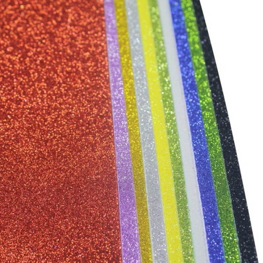 A3 Glitter Foam Sheet Without Stick Multi 10She CH3-A3 (JG)