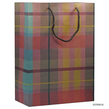 Eco Friendly Paper Bag Medium 12.2X7.2 Square EFPBM10 (JG)
