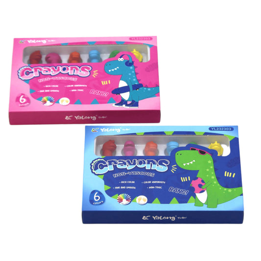Cute Crayons 6 Color for kids