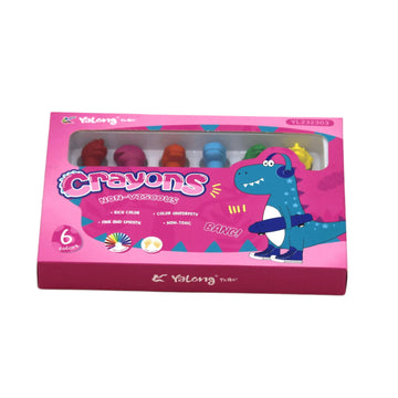 Cute Crayons 6 Color for kids