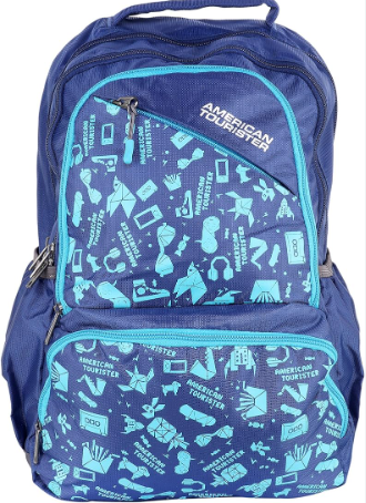 American Tourister Bag Pack Coodle+01 R.Blue (LN4001001)