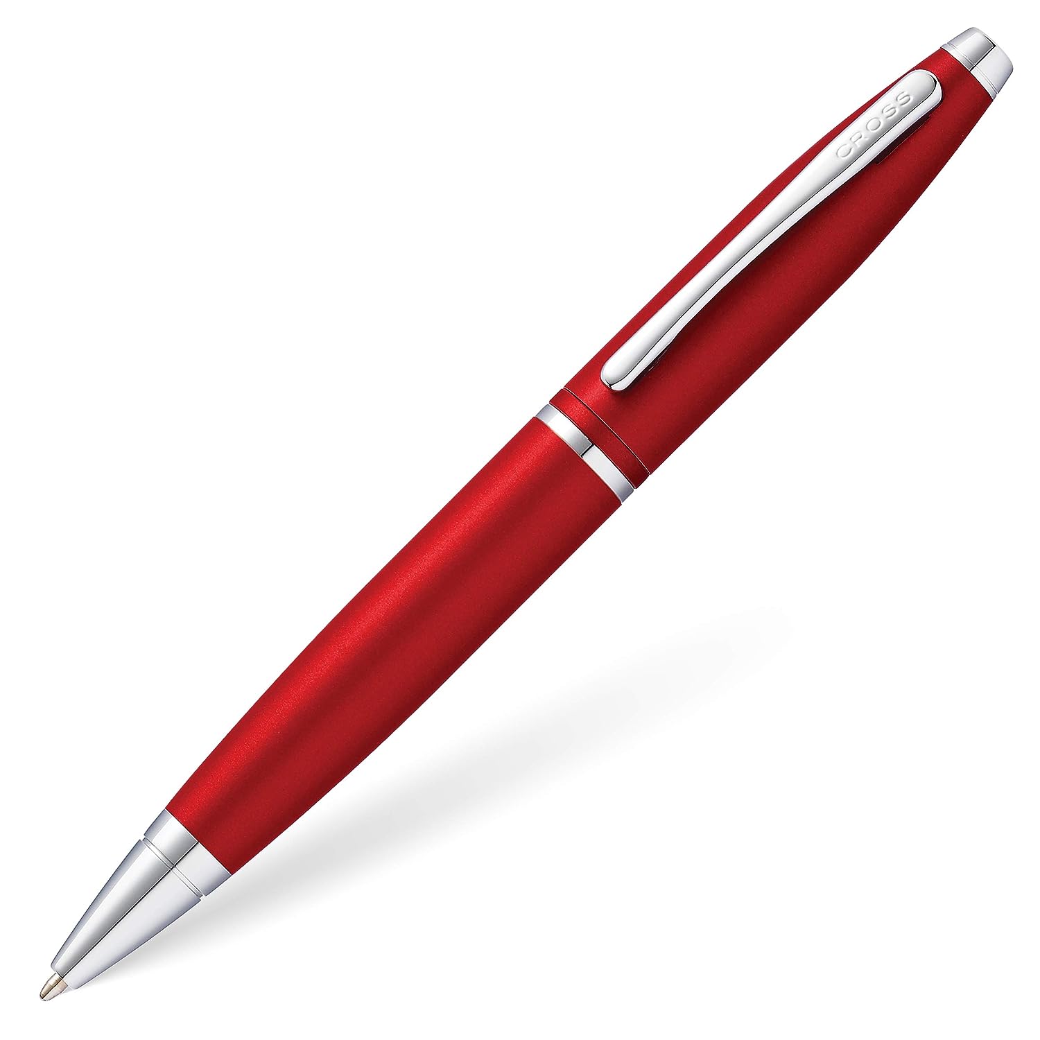 Cross Metallic Ballpoint Pen  Red