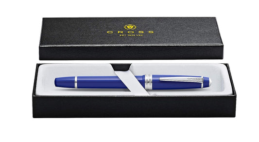 Cross Bailey Light Polished Blue Resin Rollerball Pen