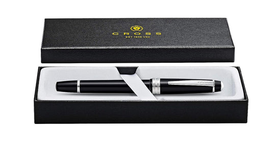 Cross Bailey Light Polished Black Resin Rollerball Pen