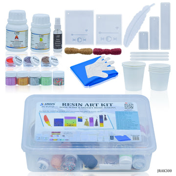 Resin Art Kit For Book Mark & Custom Spotify Keychain JRAK300