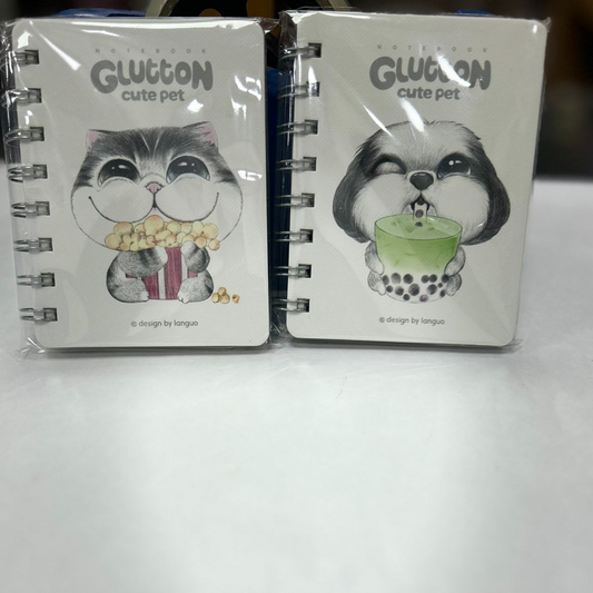 GLUTTON CUTE PET Note Book LG21853