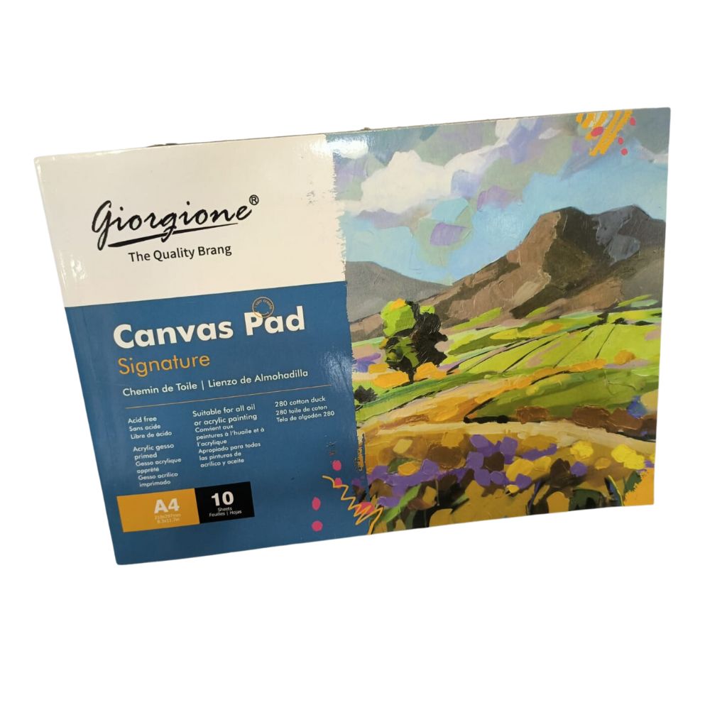 Giorginoe Canvas Pad A4 Sheets PK/10 1429 (NV)