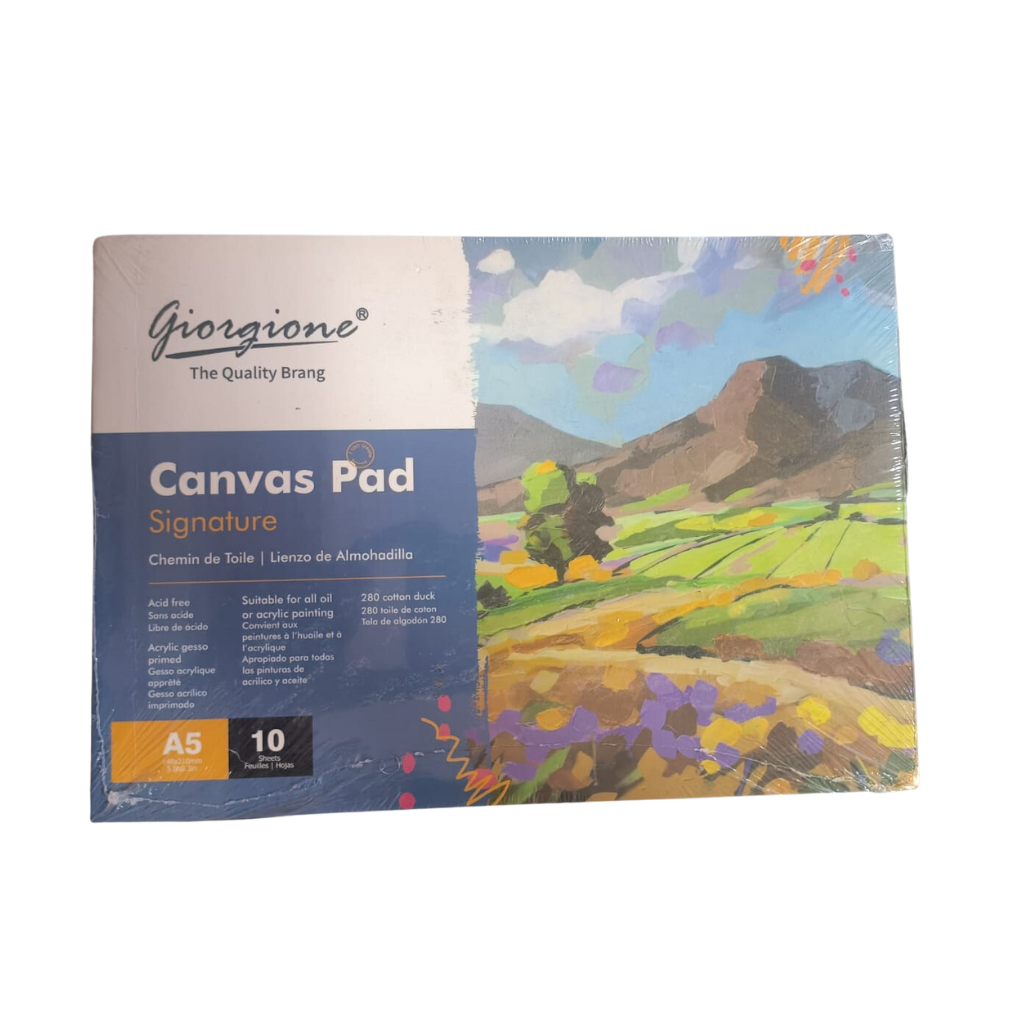 Giorgione Canvas Pad Sheets Pk/10 1428 (NV)