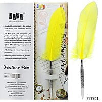 Feather Ball Pen Steel Finis Body Design FBPS01(JG)