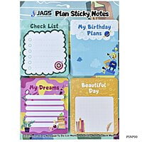 Plane Sticky Notes Pad 4X5 PSNP00 (JG)