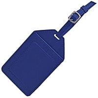 Luggage Tag Leatherette Blue LT02RBE(JG)