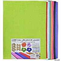 A3 Jute Sheet AJS1A3M (JG) 10 Colour Pk of 10