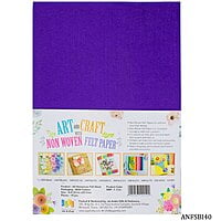 A4 Nonwoven Felt Sheet Violet 40 ANFSBI40 (JG)
