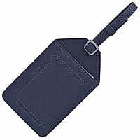 Luggage Tag Leatherette Black LT02RBK(JG)