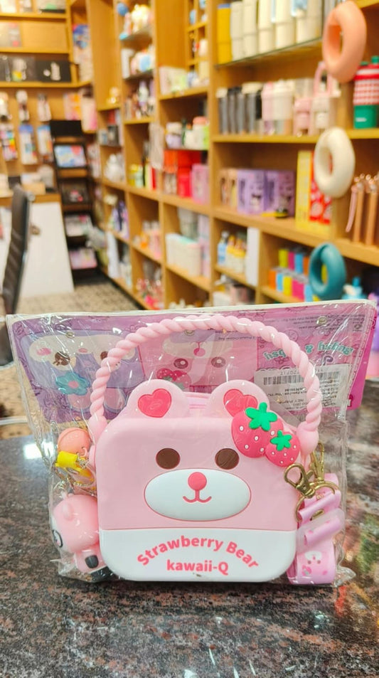 Bear Silicone Bag – Cute, Durable & Kid-Friendly Sling