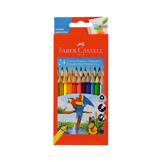Faber Castell Colour Pencils Pack of 24 (118024)