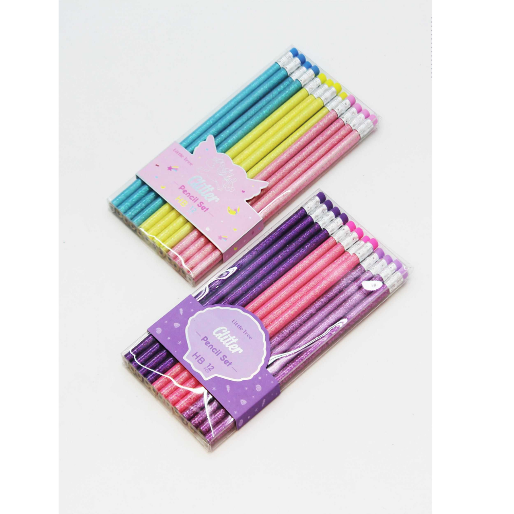 Glitter Pencil Set 111229-E