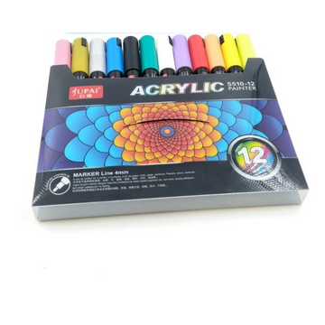 Acrylic Painter JP 5510 -12 Pc Set