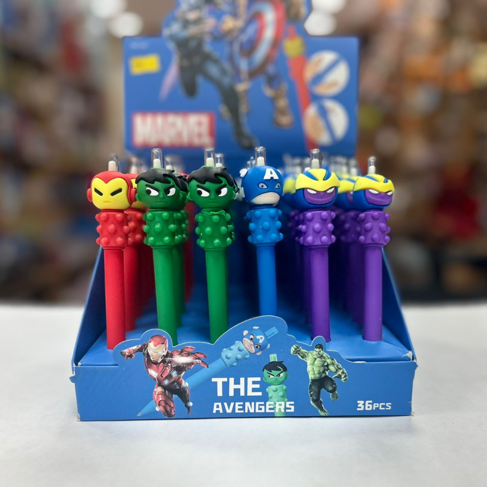 Marvel HBC-188241 AVENGERS BLUE GEL PEN