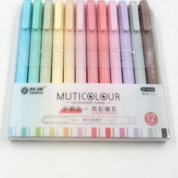 High Light Pen 2P628D 12 pc Set