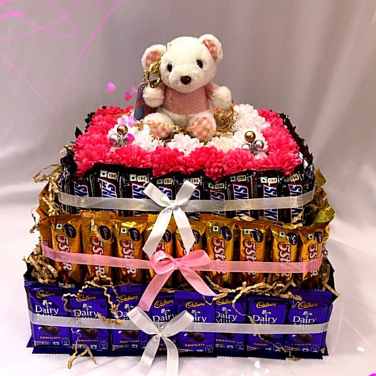 3 Tier Chocolate Hamper