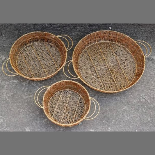Wire Round Taper Basket 12inch