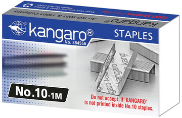 Kangaro Stapler Pins No.10 | Standard Office Staples