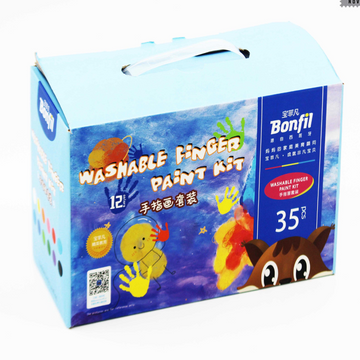 Bonfil Washable Finger Paint Kit