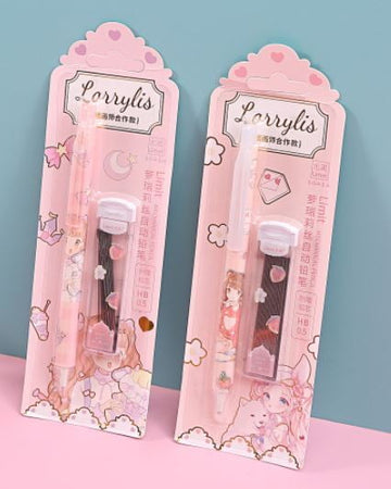 Girl Print Mechanical Pencil with Lead GBT-A2696MPT1 (NV)