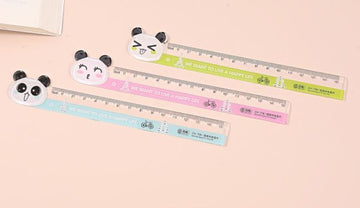 Panda Plastic Ruler Kids 15cm 2211 (NV)
