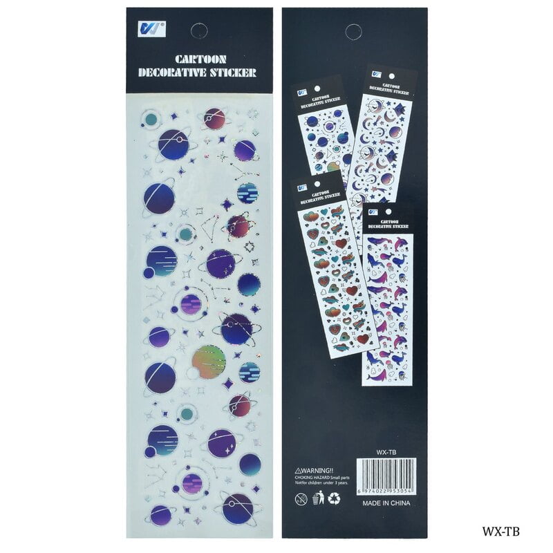 Sticker Cartoon Decorative Mix Design WX-TB(JG)