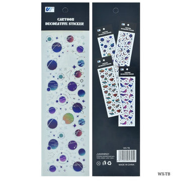 Sticker Cartoon Decorative Mix Design WX-TB(JG)