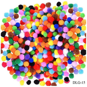 Craft Pom Pom Ball Big 3mm 500 Pcs DLG-16 (JG)