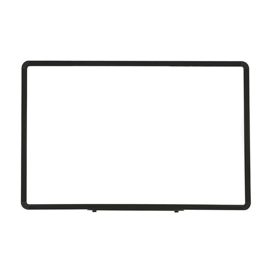 OBASIX® White Board (Non-Magnetic) Superior Series | Heavy Aluminium Frame Black