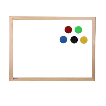OBASIX® White Board Natural Pine Wood (Magnetic)