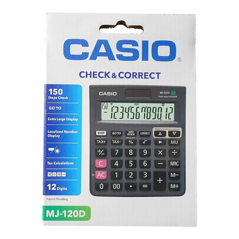 Casio Calculator MJ 120D