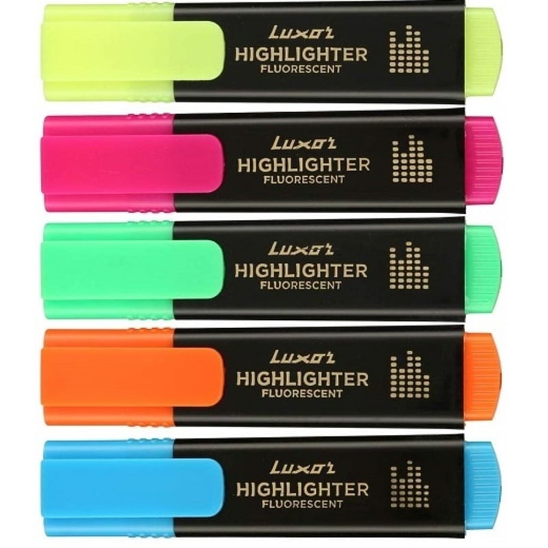 Faber Castell Highlighter (Mix Colour) Pack of 5