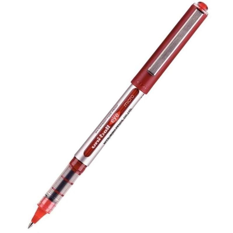 Uniball Eye 150 Red Pen Pack of 12