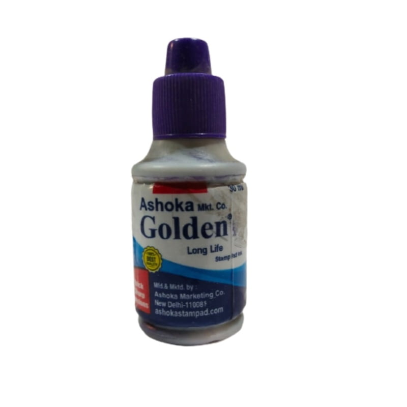 Golden Stamp Pad Ink 30ML Blue