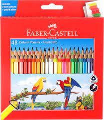 Faber Castell Colour Pencils Pack of 48 (118048)