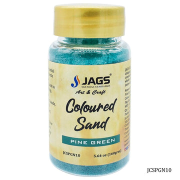 Coloured Sand 160 Gms Pine Green No 10 JCSPGN10 (JG)