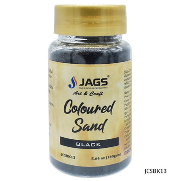 Coloured Sand 160Gms Black NO 13JCSBK13(JG)