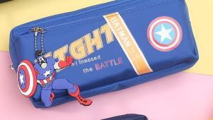 Avengers Double Chain Pencil Pouch Kids 1972 (NV)